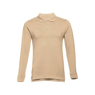 THC BERN. Muška polo majica dugi rukav , Khaki, XL