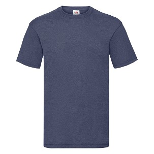 Fruit of the Loom, Valueweight, muška pamučna majica kratkih rukava,retro melirana teget, L