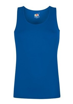 Fruit of the Loom, Ladies Performance Vest, sportska atlet majica za žene, royal plava,2XL
