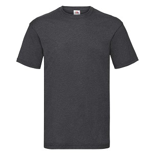 Fruit of the Loom, Valueweight, Men's Cotton T-shirt, Dark Ash Gray, XL