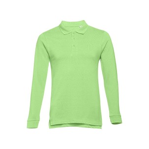THC BERN. Men's long sleeve polo shirt