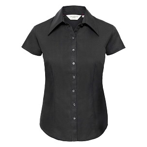 RUSSELL TENCEL FITTED Women's Short Sleeve Shirt