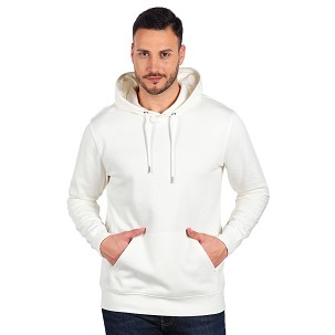ABSOLUT HOODY 350, organic cotton hooded sweatshirt, 350 g/m2, off white