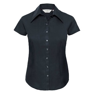 RUSSELL ženska košulja sa kratkim rukavima TENCEL FITTED