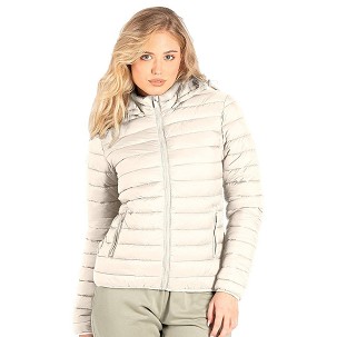 LIBERTY JACKET WOMEN, ženska jakna sa kapuljačom, krem-bela