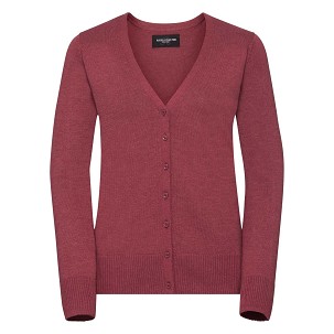 RUSSEL Women's Striped V-neck Cardigan