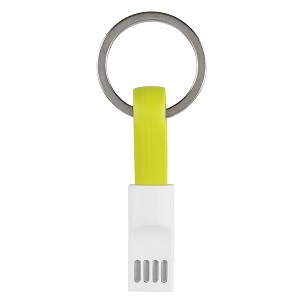 LINK, usb charging cable 2 in 1, keychain, kiwi
