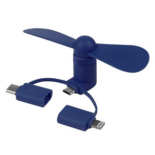 FEN 3in1, usb fan 3 in 1, blue