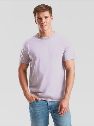 Fruit of the Loom, Iconic Ringspun Premium T, men's short-sleeve T-shirt, Lavender, 3XL