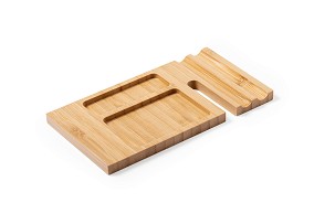 Tongal bamboo desk organizer