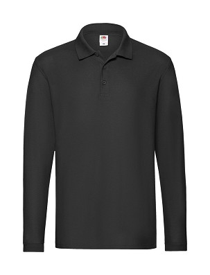 Premium Long Sleeve polo shirt