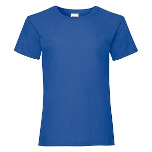 Fruit of the Loom, Valueweigtht women's t-shirt, royal blue, 12-13