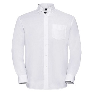 RUSSELL EASY CARE OXFORD men's LS ECare Oxfrd shirt, long sleeve shirt
