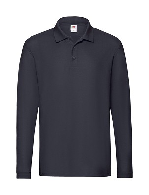 Premium Long Sleeve polo shirt