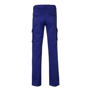 VL LUGH. Rastegljive pantalone sa više džepova (240g/m²) od pamuka (46%), EME (38%) i poliestera (16%)