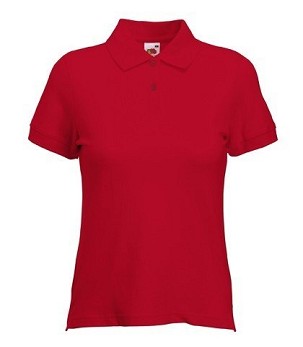 Fruit Of The Loom Polo Lady-Fit, Ženska Polo Majica,