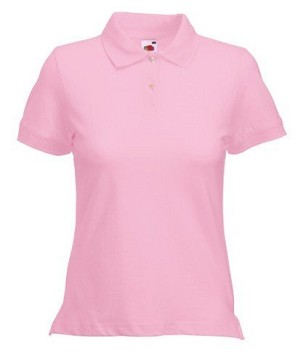 Fruit Of The Loom Polo Lady-Fit, Women's Polo Shirt