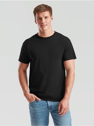 Fruit of the Loom, Iconic Ringspun Premium T, muška majica kratkih rukava, crna, L