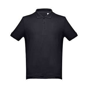 THC ADAM II. Men's short-sleeved cotton polo shirt