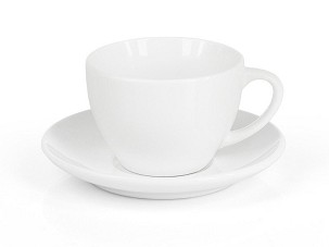 BONITA, porcelanska šolja i tacna za espresso kafu, 160 ml