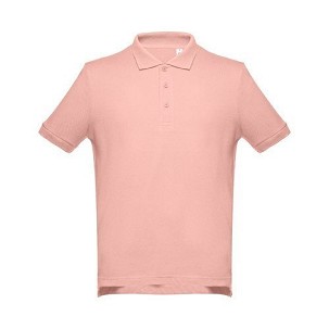 THC ADAM II. Men's short-sleeved cotton polo shirt