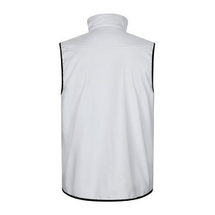 VL VARUNA. Soft shell prsluk (280g/m²), sa polarnom postavom, od poliestera (94%) i elastina (6%)