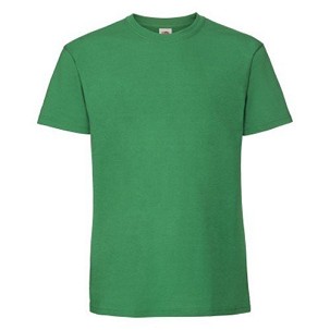 Fruit of the Loom, Iconic Ringspun Premium T, muška majica kratkih rukava, kelly zelena, M