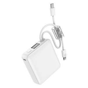 DYNAMIC PD, power bank, 10.000 mah, white