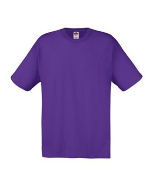 Fruit of the Loom, Original T, muška pamučna majica kratkih rukava, ljubičasta, S
