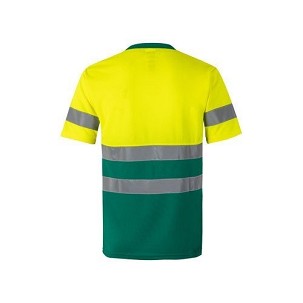 VL BRAHMA. Two-tone bird-eye technical T-shirt (140g/m²), in polyester (100%)