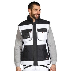 RAPID VEST, radni prsluk, bela