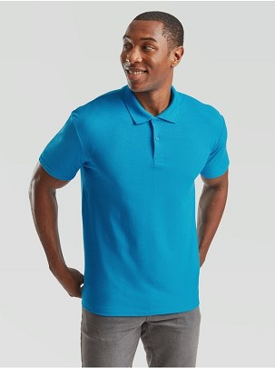 Fruit of the Loom, Original Polo, Polo majca za muškarce, azurno plava M