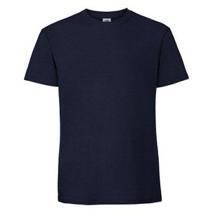 Fruit of the Loom, Iconic Ringspun Premium T, men's T-shirt, dark tailored, S