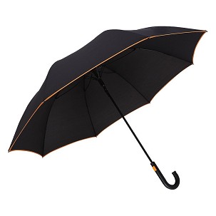 BLACK LINE, umbrella with carmatic opening, orange