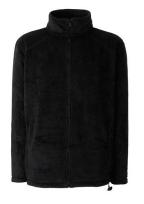 Fruit of the Loom, Full Zip Fleece, muški flis flis,crna , XL