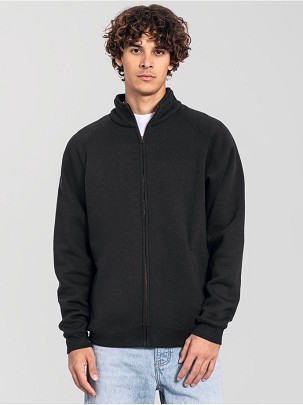Fruit of the Loom, Iconic Premium Sweat Jacket, grafitno siva  ,S