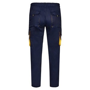 VL HYPNOS. Dvobojne pantalone od kepera sa više džepova (200g/m²), od pamuka (35%) i poliestera (65%)