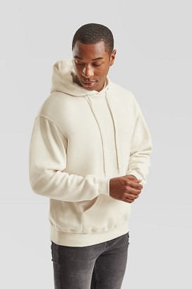 Fruit of the Loom, Classic Hooded Sweat, klasični muški duks sa kapuljačom, bež, 2XL