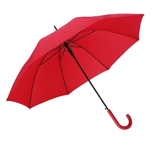 ZEUS PLUS, umbrella with carmatic opening, red