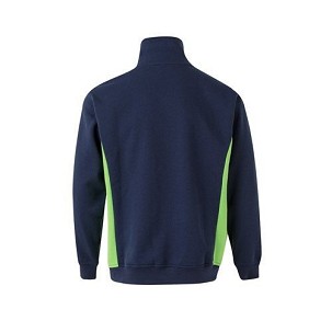 VL SVAROG. Two-tone terry sweatshirt (260g/m²), in polyester (65%) and cotton (35%)