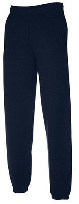 Fruit Of The Loom, Classic Elasticated Cuff Jog Pants, Leggings, Dark Weight, 2XL