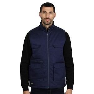 CRAFT VEST II, workwear vest, blue