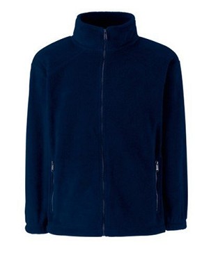 Fruit Of The Loom Full Zip Fleece Kids Nursery Button Up With Ruffles