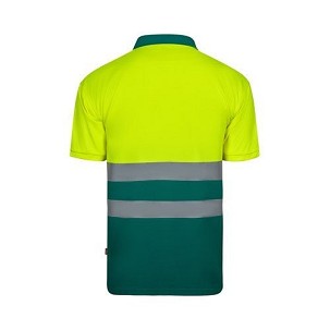 Velilla FORTUNA. Bird-eye polo majica (140g/m²) sa kratkim rukavima, od poliestera (100%)