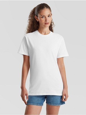 Fruit of the Loom Pure Cotton T-Shirt , uniseks majica od organskog pamuka 175/180 gr , bela, XL