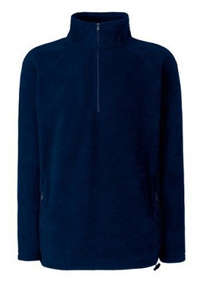 Fruit of the Loom, Half Zip Fleece, Men's Half Button Hoodie, Dark Weight, XL