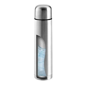 LITER. Termo boca 1000 ml, srebrna