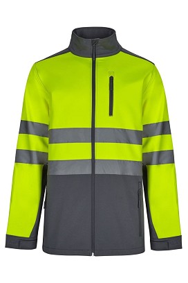 Velilla HESTIA. Dvobojna soft shell jakna (280g/m²), od poliestera (96%) i elastina (4%)