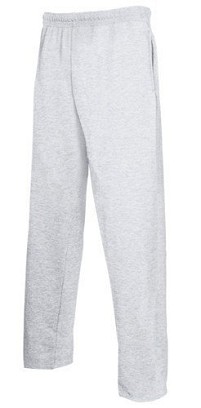 Fruit Of The Loom Lightweight Open Hem Jog Pants, Slim Tracksuit