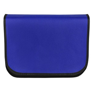 MESSENGER, biodegradable conference bag, royal blue